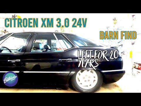 Citroën XM Barn Find - Last Big Real Citroën ?