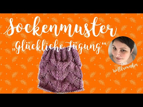 Sockenmuster Nr. 4 - „Glückliche Fügung“ [Easy aber raffiniert]