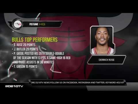 CHICAGO BULLS vs DALLAS MAVERICKS HIGHLIGHTS | DIRK NOWITZKI 25 POINTS)