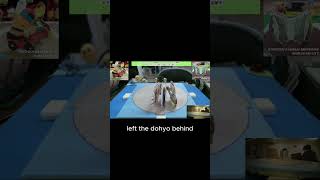 Epic Comeback! 😱 The Power of the New Sumo Ring! #papersumo  #sumo #japaneseculture