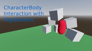 Godot 4 CharacterBody interaction with Rigidbodies