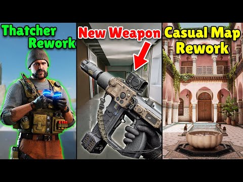 Everything We Know About Y10S4 | Thatcher Rework, New Gun & Many More - Rainbow Six Siege