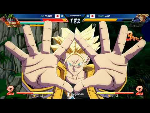EVO 2018 - Dragonball Fighters Z - Ponos | Moke vs CAG | Fenritti - Top 8