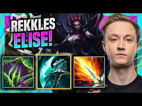 REKKLES IS A BEAST WITH ELISE JUNGLE! - G2 Rekkles Plays Elise JUNGLE vs Kha'Zix! | Season 11