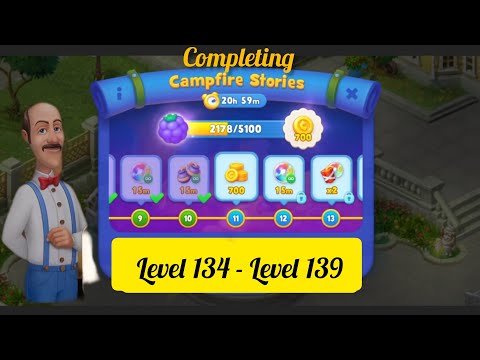 Gardenscapes - All Puzzles - Gameplay PART - 28