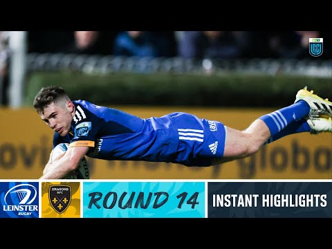 Leinster v Dragons RFC | Instant Highlights | Round 14 | URC 2022/23