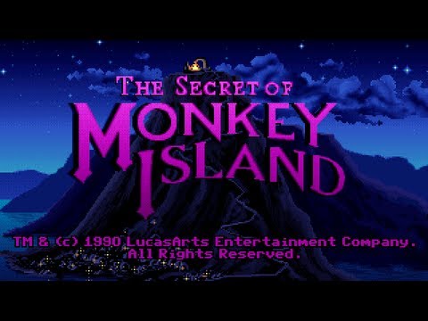 Let's Play Monkey Island 1 #001 [Deutsch] [HD] - Das Intro & die SCUMM-Bar
