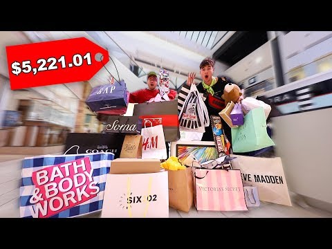We Bought One Thing From EVERY Store In The Mall