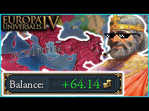 2500 Development Byzantium In 100 Years! Roman Empire Restoration EU4 Byzantium Guide