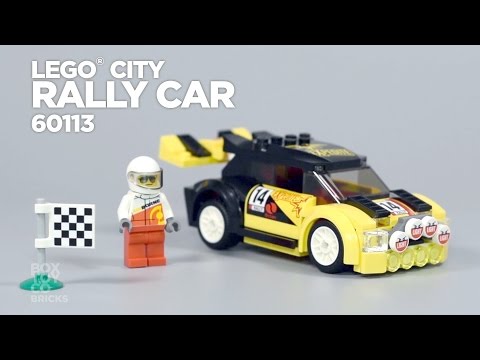 Vidéo LEGO City 60113 : La voiture de rallye