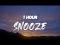 SZA Snooze 1 HOUR