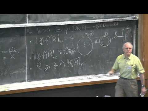 Jean-Pierre Demailly - Kobayashi pseudo-metrics, entire curves and hyperbolicity of ... (Part 2)