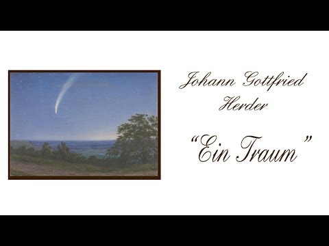 Johann Gottfried Herder „Ein Traum" I