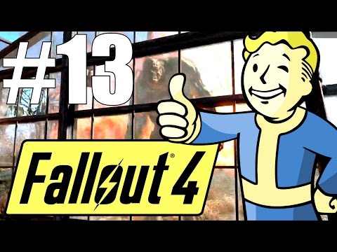 Fallout 4 Lets Play - Part 13 - The Epic Journey to Diamond City! (Survival Mode)