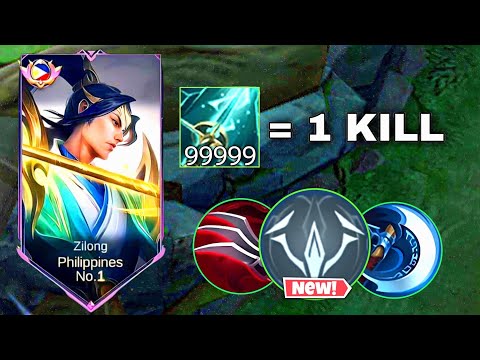 UNDERRATED ZILONG 1 HIT DELETE!! (MAX DAMAGE) ZILONG BEST BUILD 2024 - MOBILE LEGENDS