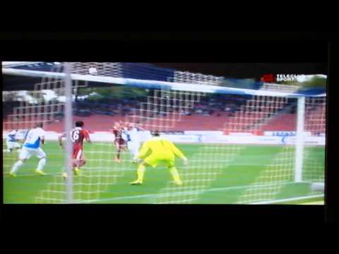 Grasshopper Club Zürich vs FC Vaduz Goal 0-1