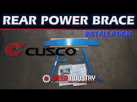 Cusco Rear Lower Power Brace | INSTALLATION | GR Supra