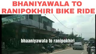 preview picture of video 'Bhaniyawala to Ranipokhari main market jolly grant'