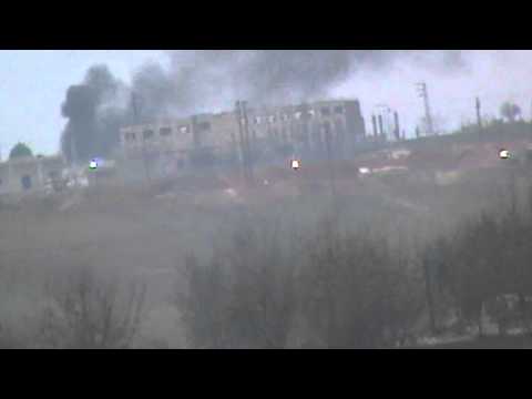 رصد لاستهداف حاجز المكبات في محيط اللطامنة في ريف حماة من قبل كتيبة عبد الله بن الزبير