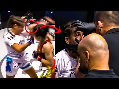 NASTY HELLBOW 💥💪 Iman Barlow vs. Daniela Lopez