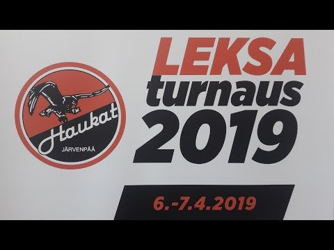 EVU vs Haukat Oranssi   LEKSA TURNAUS 5.4. - 7.4.2019 Järvenpää
