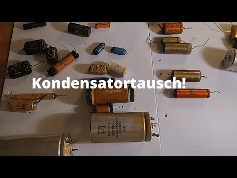 Replacing capacitors in a tube radio - Which capacitors should be replaced? Radio repair