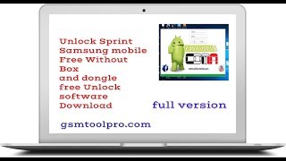 Unlock Sprint Samsung mobile Free Without Box and dongle free Unlock software Download