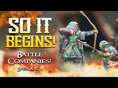 The Campaign Begins – Rangers of the North vs Moria Goblins | MESBG Battle Report