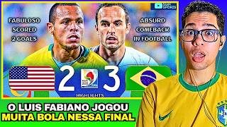 VIRADA HISTÓRICA NA FINAL DE 2009! O BRASIL FEZ O IMPOSSÍVEL ACONTECER! (REACT)