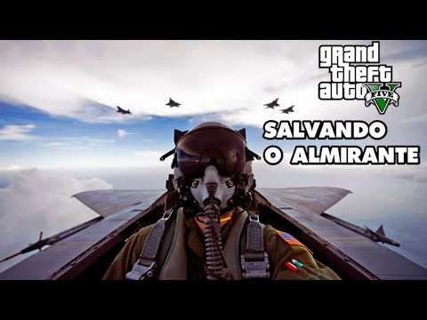 🔴 GTA 5 ONLINE -  Salvando o Almirante no estilo TOP GUN! | Ghost BR