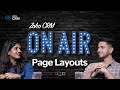 Match The Selling Style Of Your Business With Page Layouts Episode 4 Of Zoho CRM On Air