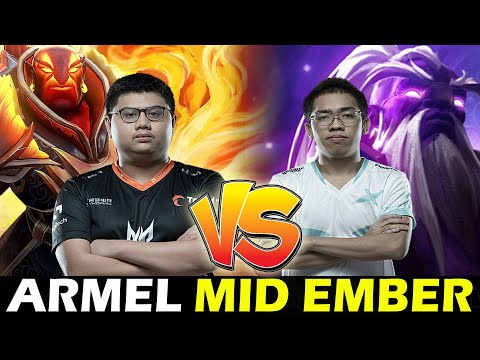 ARMEL MID EMBER vs YOWE - BATTLE IN MIDLANE | DOTA 2 Gameplay