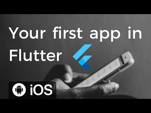 Your first app in Flutter (Android Studio Tutorial)