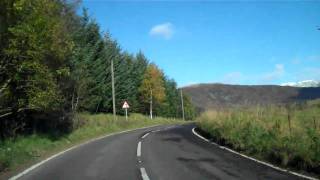 preview picture of video 'October Drive  A93 Road Scotland'