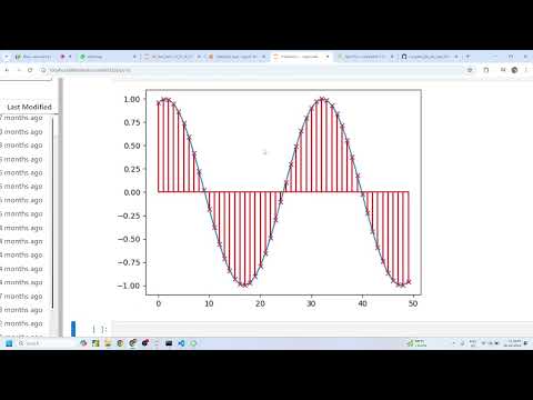 Dataanalytics Matplotlib Video 5 Stem Plot Part 2 Vscode Plot