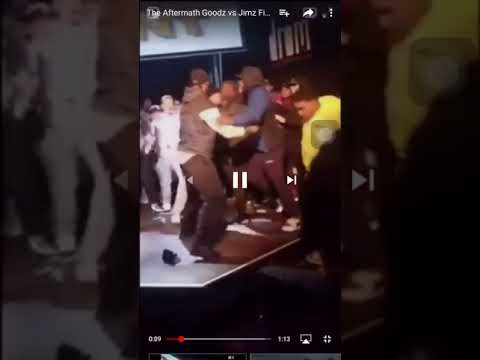 Goodz vs Jimz fight extended clip after