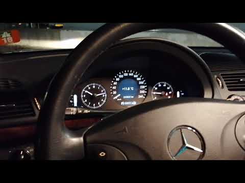 Mercedes-Benz E240 (W211) 2002 | Stock 6 Cilinder sound | V6