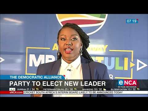 Party to elect new leader The Democratic Alliance