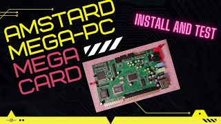Sega / Amstrad Mega-PC Gets an Upgrade The MegaCard (Keropi and Marmes Projects) Install and Test
