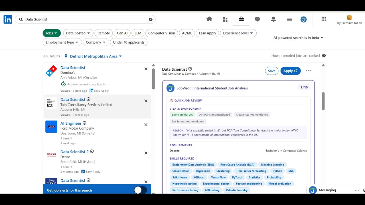JobVisor demo video preview