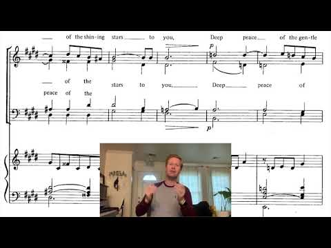 Gaelic Blessing (Rutter) - SATB practice