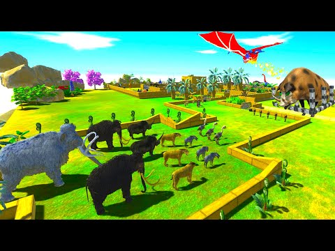 PREHISTORIC MAMMALS RELEASE MODERN MAMMALS in PARKOUR ROAD - ARBS