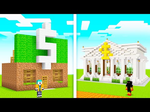 NOOB vs PRO BANK to STORE ALL MY MONEY