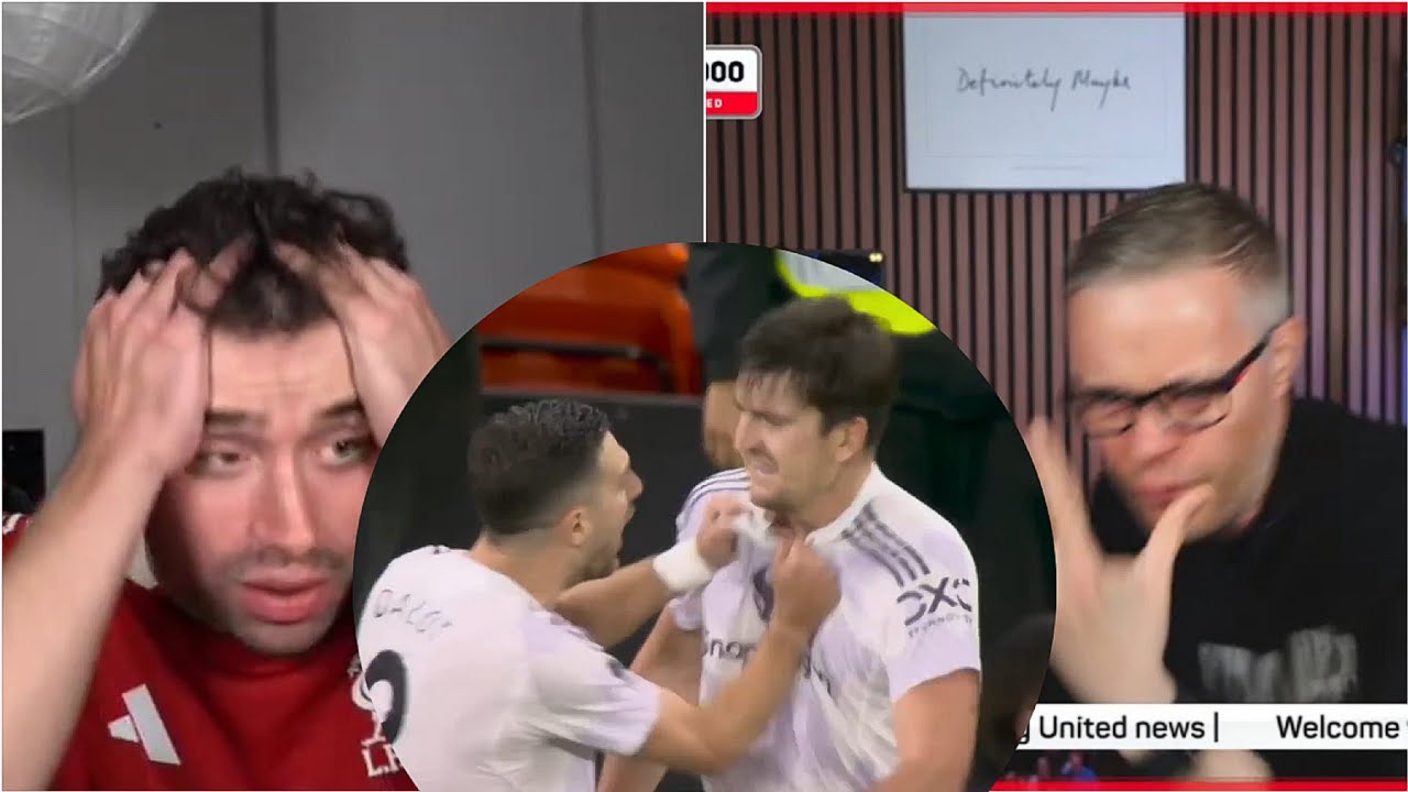 UNBELIEVABLE Live Reactions To Harry Maguire Winning Goal vs Liverpool 