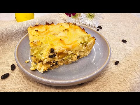 Mac and cheese as a dessert, Romanian style. | Macaroane cu branza dulce la cuptor