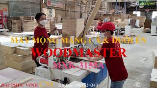 MÁY ĐÁNH MỘNG MANG CÁ VÀ ĐUÔI ÉN WOODMASTER MXK-3155A, MXK-3170A