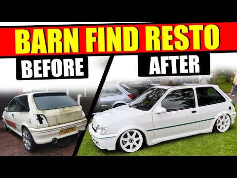 🔥🚗Barn Find Ford Fiesta Cover Car from the Max Power era is REBORN🔥🚗