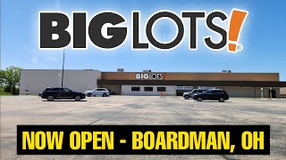 BIG LOTS NOW OPEN IN BOARDMAN, OH *NEW STORE TOUR*