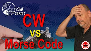 CW vs Morse Code
