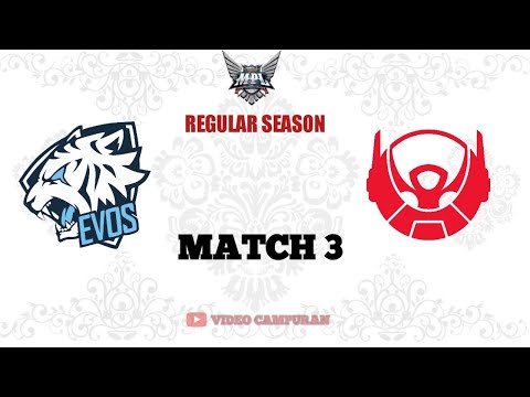 EVOS VS BTR (MATCH 3) | Regular Season MPL ID S9 | Week-1 Day 2
